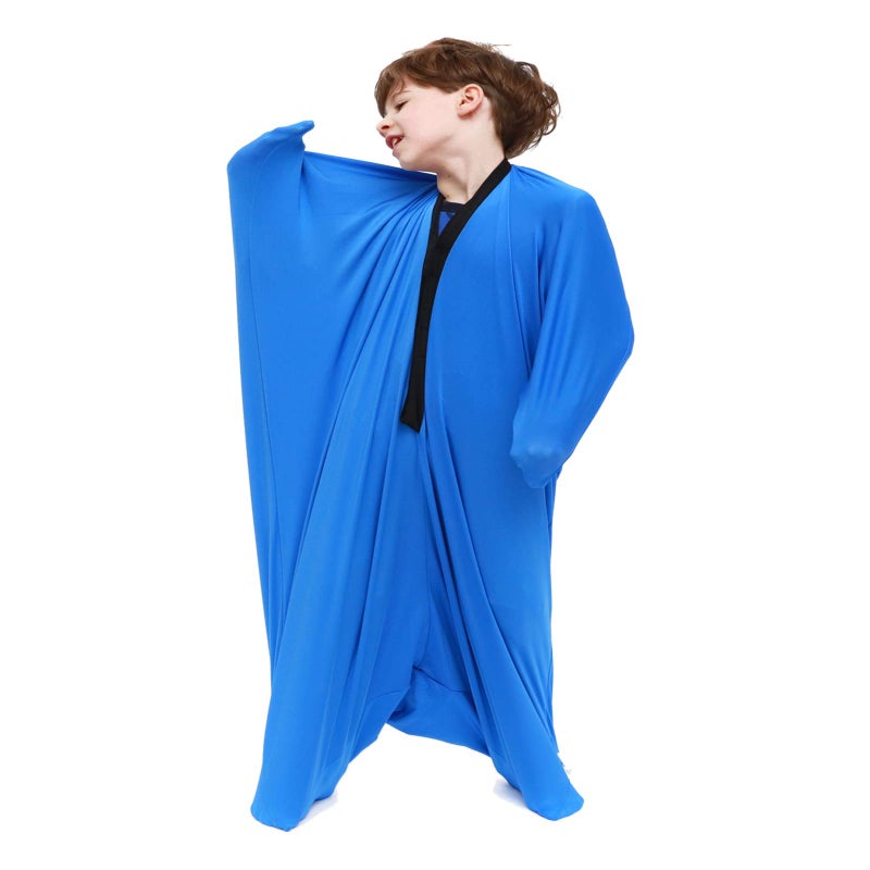 SANHO Dynamic Movement Sensory Sock Body SockSmall35 Years 40 H x 27 WGood for Height3041Updated VersionBlue